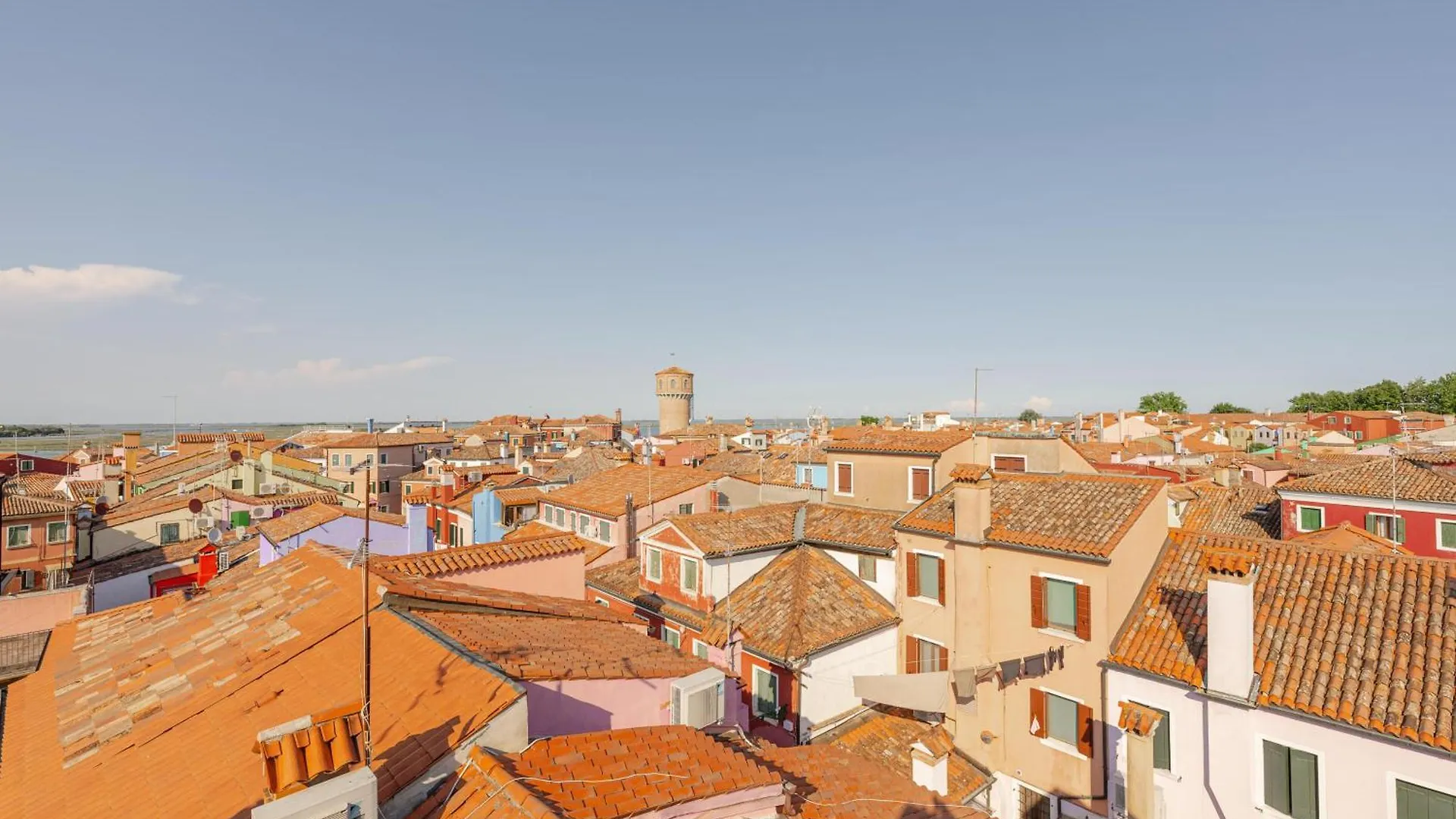 Luxury Burano Penthouse With Lagoon View Terrace Apartmán
