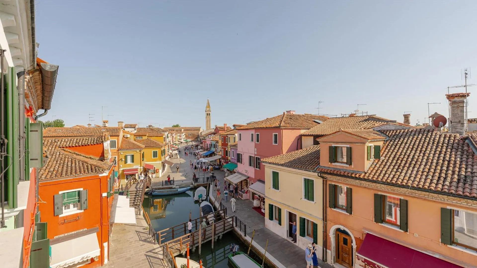 Luxury Burano Penthouse With Lagoon View Terrace