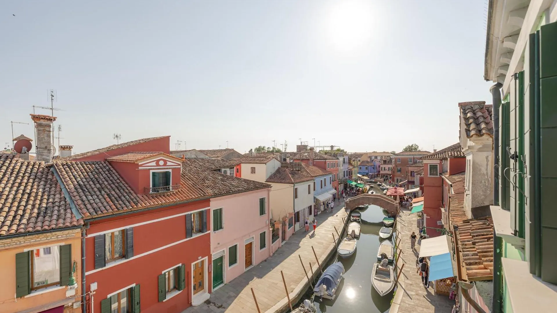Apartmán Luxury Burano Penthouse With Lagoon View Terrace